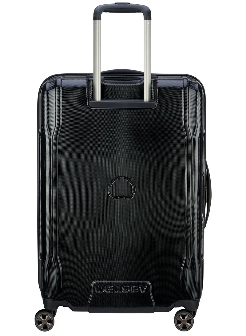 DELSEY Paris  Cruise 70 Cm Hardcase 4 Double Wheel Check-In Luggage Trolley Case - Black  | Best Price UAE